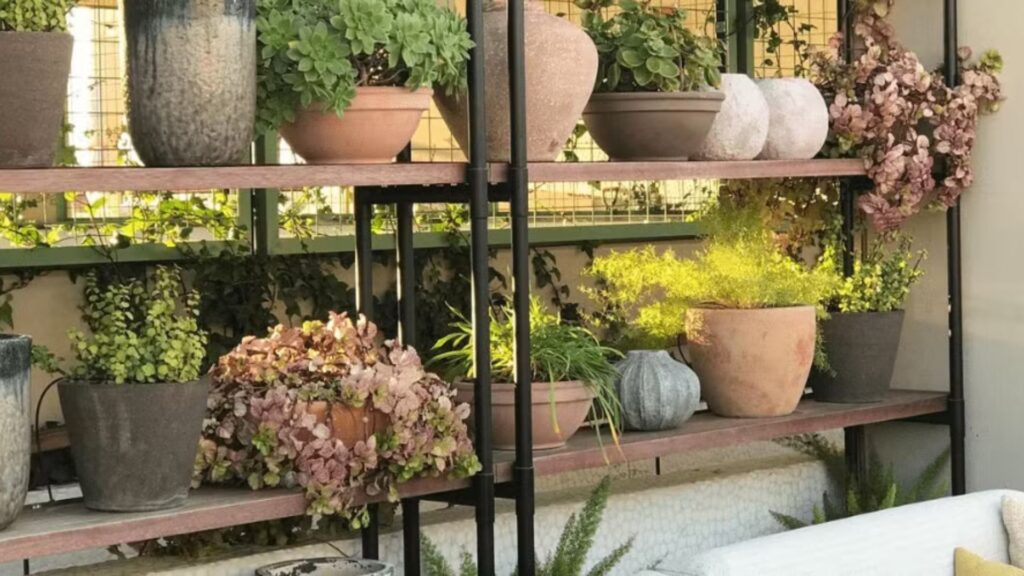 Creative DIY Indoor Plant Shelves and Stands (1)