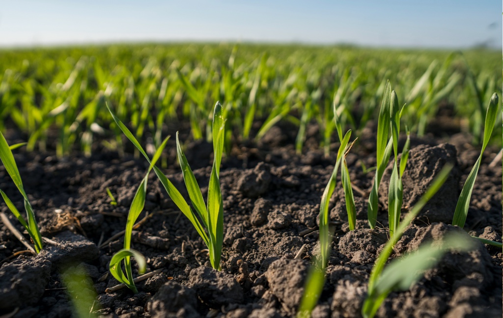 Crop rotation for healthy soil