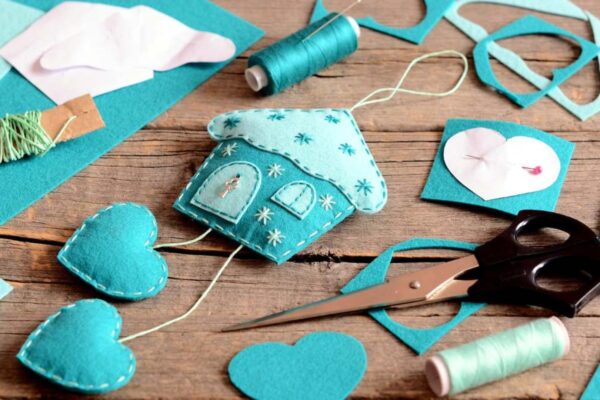 DIY Projects Include Decorations Materials.