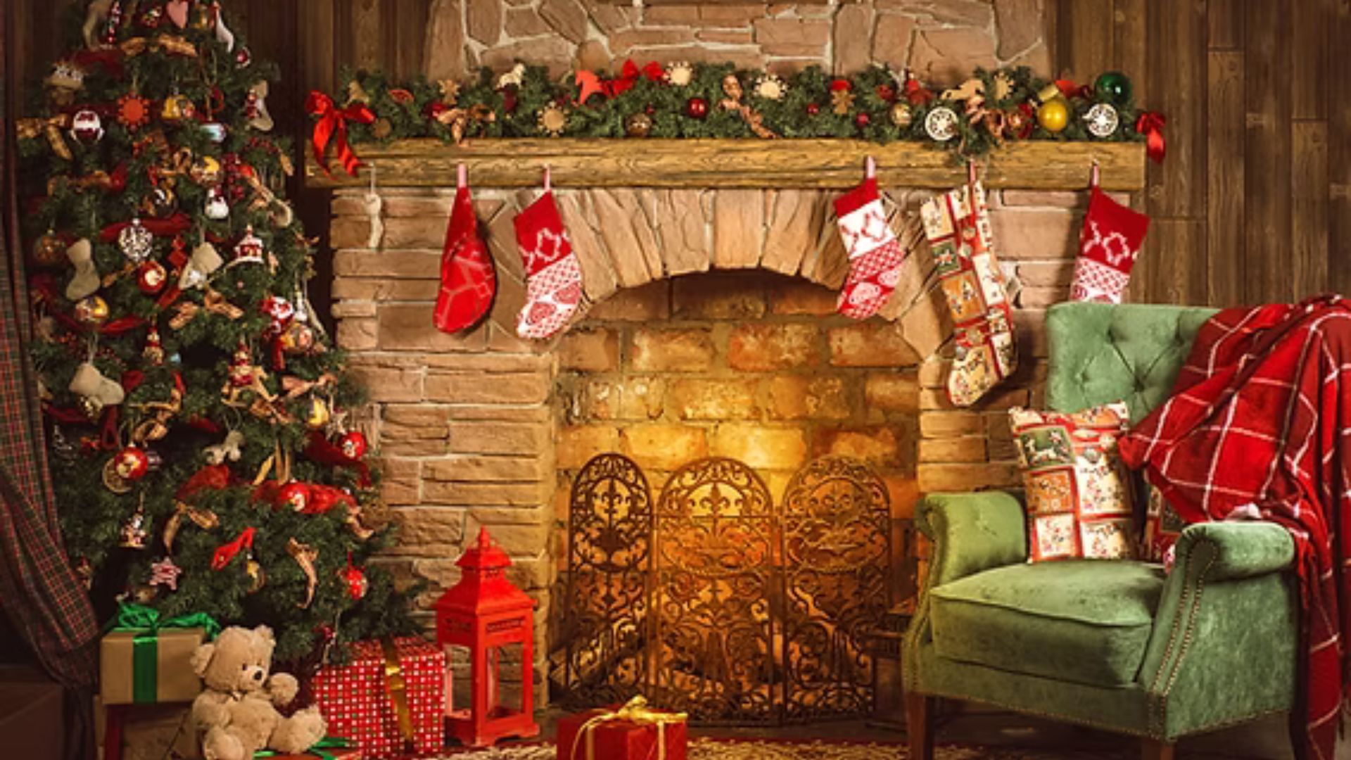 Festive Seasons Decorated With Decorations