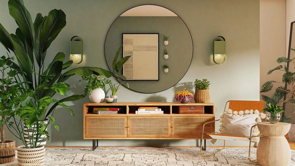 How to Style Your Living Room with Statement Plants