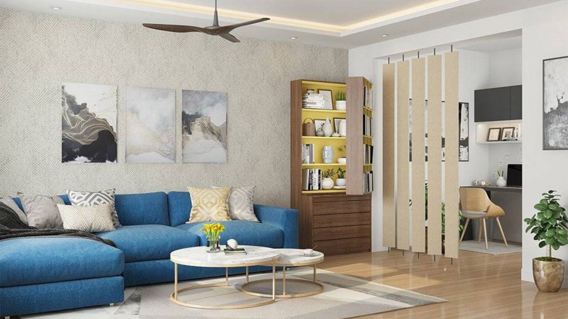 Living Rooms Styled With Decorations