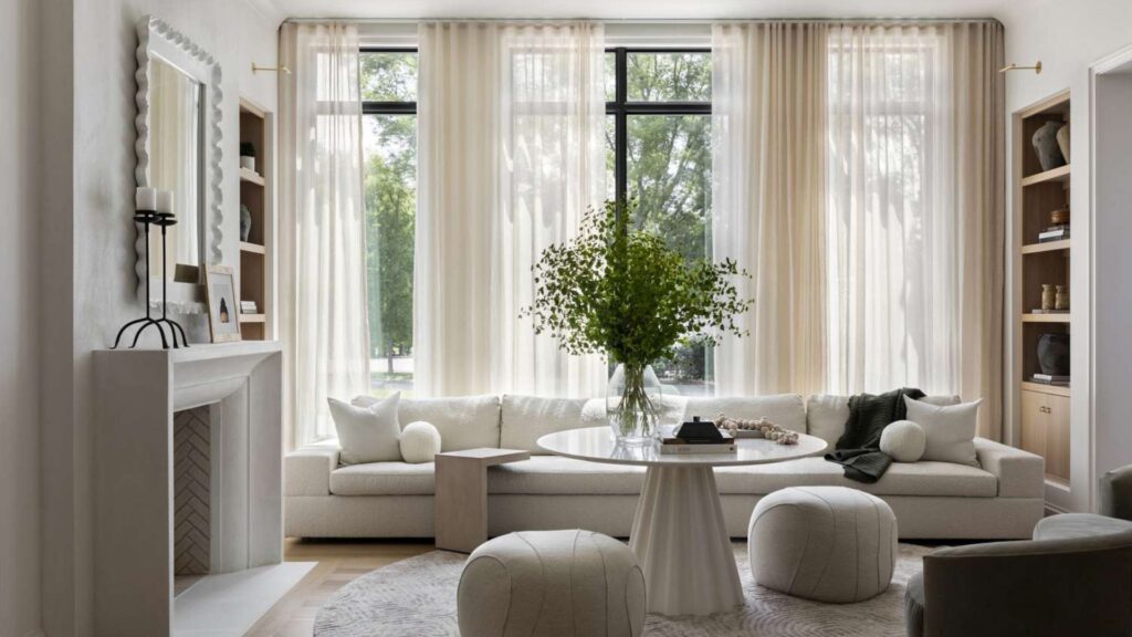 Minimalist Spaces Enhanced Through Decorations