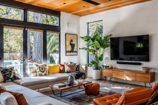Modern Homes Improved By Decorations.