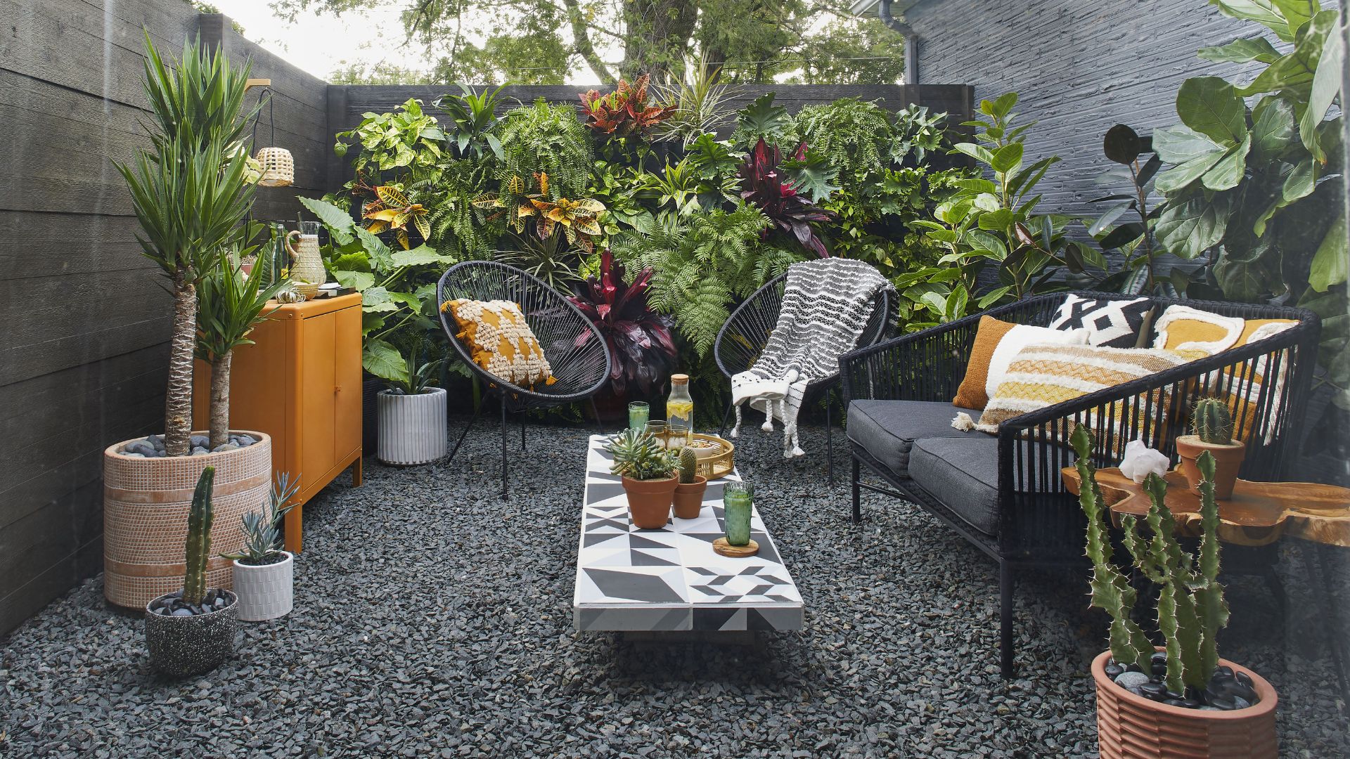 Patios Enhanced By Outdoor Plants