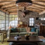 Rustic decorations for charm.