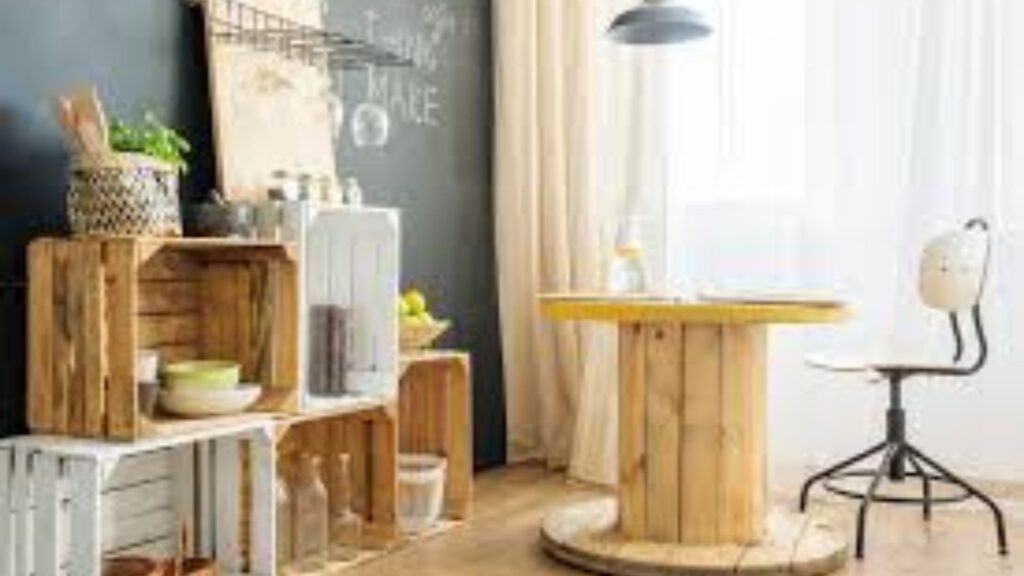 Upcycling for unique designs.