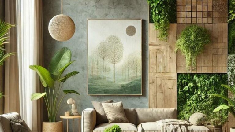 Eco-friendly decor alternatives.